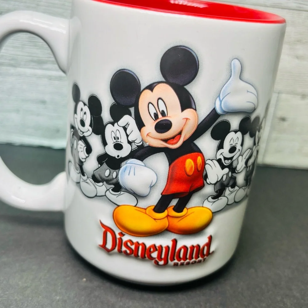 Mickey Walt Disney World Parks‎ Disneyland Resort Embossed Mug